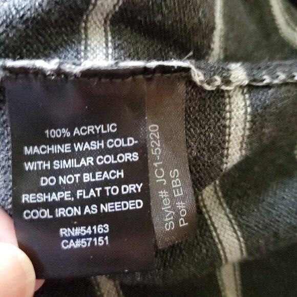 JH Short Sleeve Sweater Dress with Front Pockets XL - Picture 7 of 9